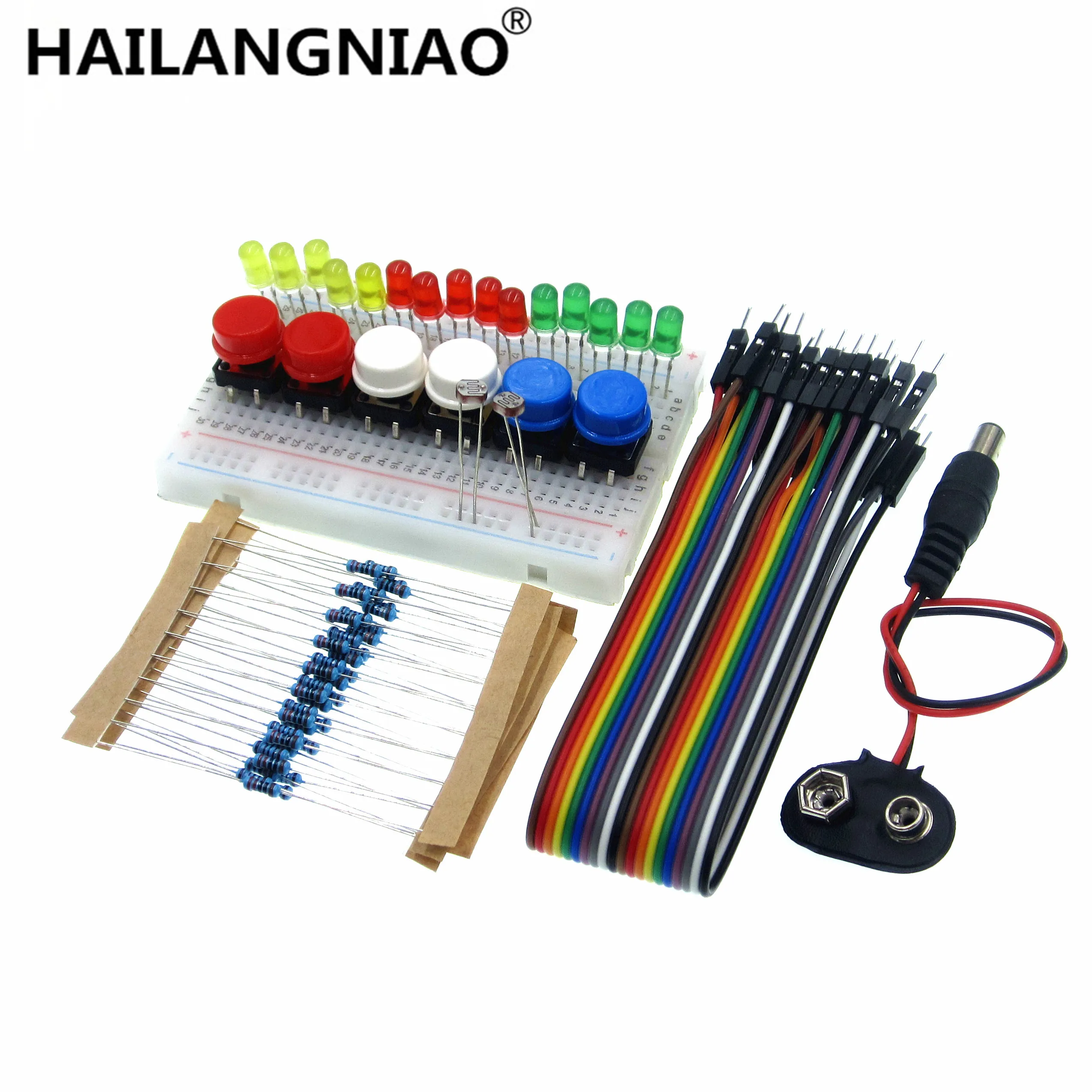 Starter Kit uno r3 mini Breadboard LED jumper wire button | Электроника
