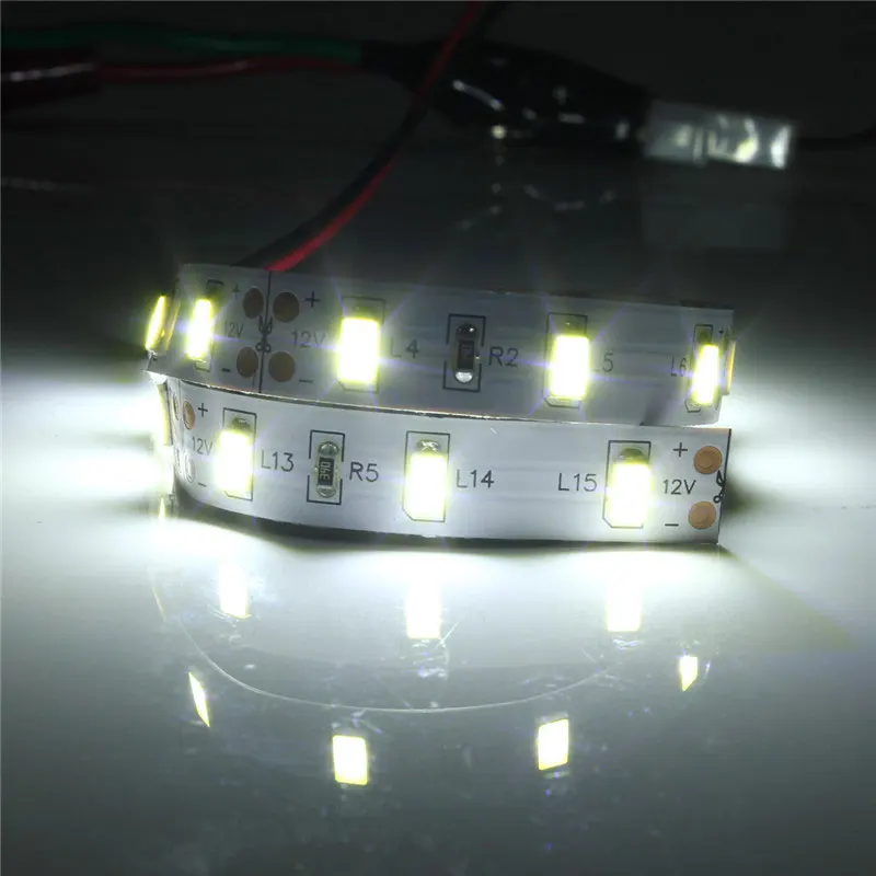 25CM SMD 5630 Tira de luz LED flexible no impermeable PC Caja de 25CM SMD 5630 Tira de luz LED flexible no impermeable PC Caja de