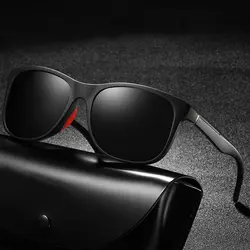 UV400 поляризованных солнцезащитных очков Для мужчин Для женщин очки, подходят для вождения, солнцезащитные очки Брендовые квадратные