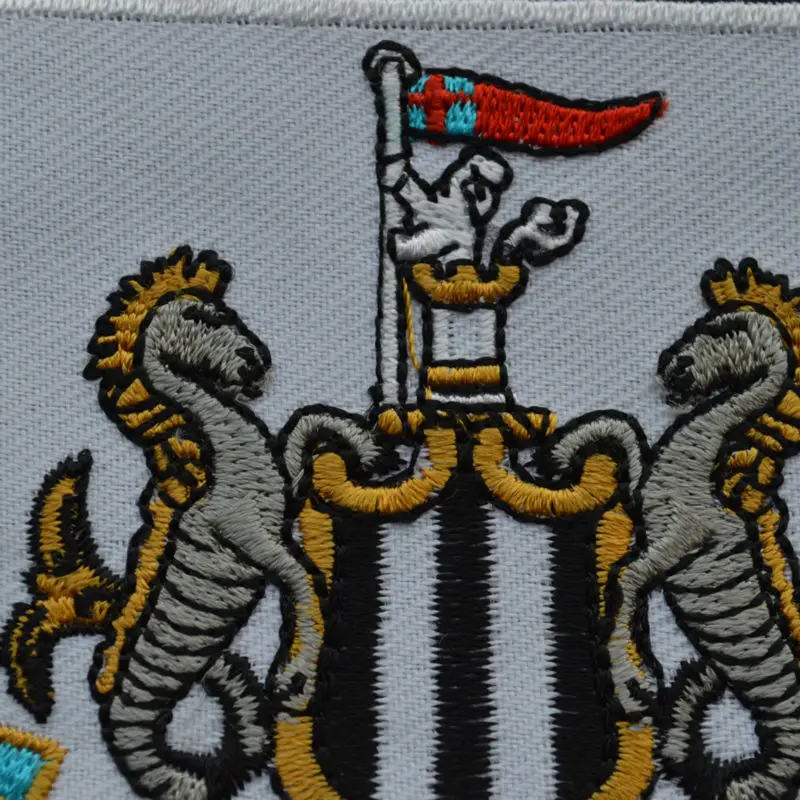 7.5cm*7.7cm Newcastle United Football Club patch Embroidered Iron On