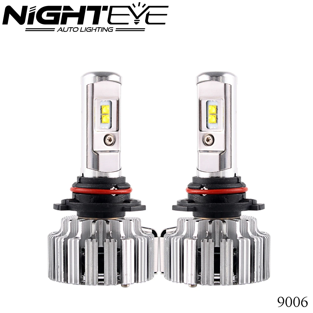Nighteye-9000LM-set-9006-HB4-Car-LED-Headlights-Kit-Fog-Light-Bulbs-DRL-6000K-White-High