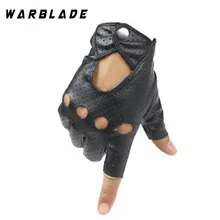 WarBLade черные ПУ половина пальца вождения шоу женские перчатки панк Джаз перчатки без пальцев для женщин Мотоциклетные Перчатки Eldiven WarBLade черные ПУ половина пальца вождения шоу женские перчатки панк Джаз перчатки без пальцев для женщин Мотоциклетные Перчатки Eldiven
