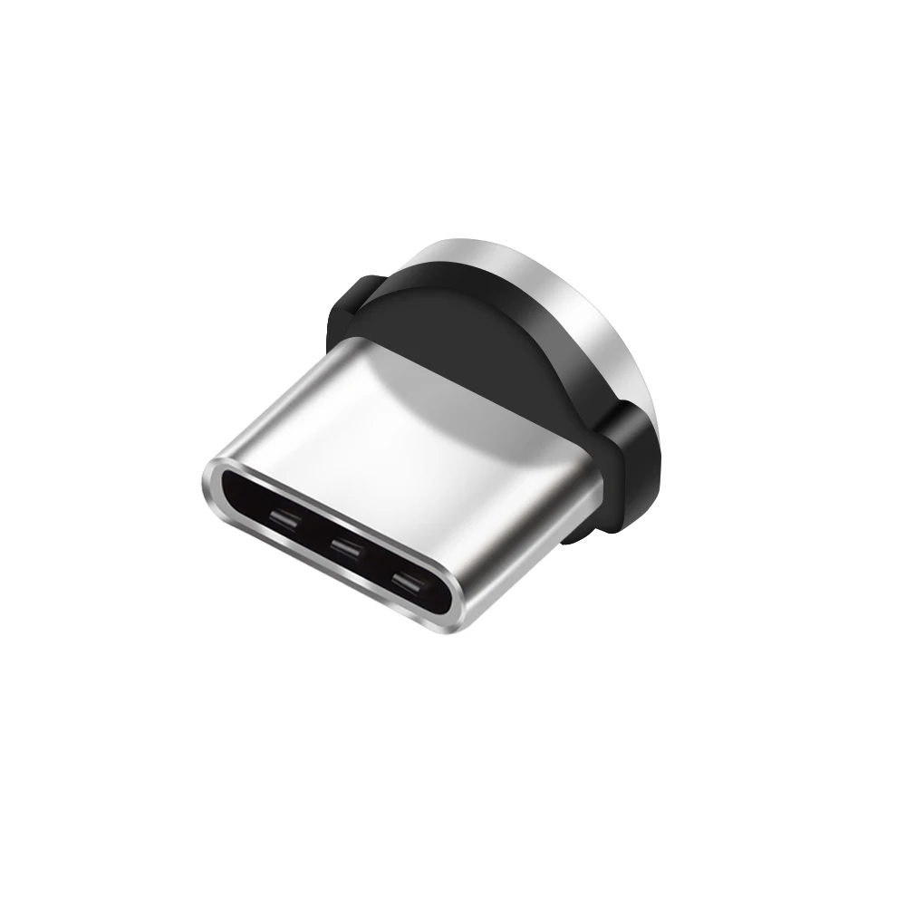 Олаф светодиодный 2 м 1 м Магнитный кабель для iPhone Micro usb type c нейлоновый Магнитный usb кабель для зарядки samsung sony Магнитный шнур для зарядного устройства - Цвет: Only For Type c Plug