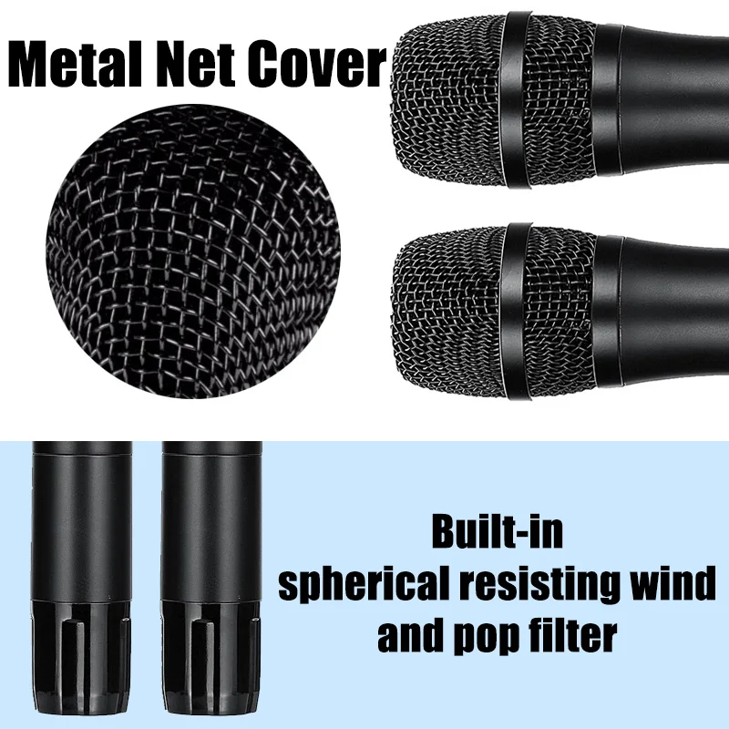 Efficient UHF Wireless Microphone System 2 Channel