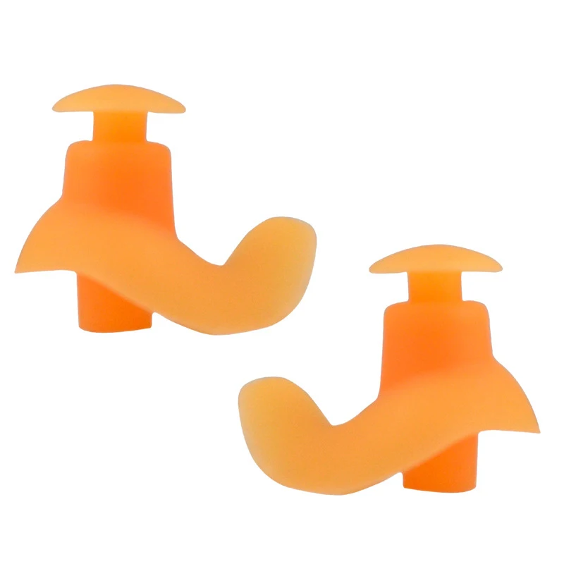 Silicone Soft Ear Plugs Swimming Colorful Earplugs For Swimming Water Sports Swimming Accessories