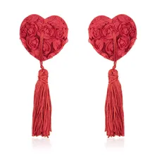 Сексуальное женское нижнее белье с кисточками, бюстгальтер для груди, соска, Стикини наклейки, аксессуары