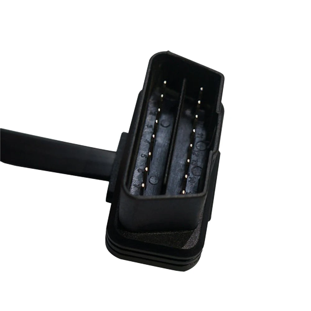 Плоский тонкий кабель As Noodle OBD OBD2 OBDII 60 см 16 штырьков штекер гнездо автомобильные