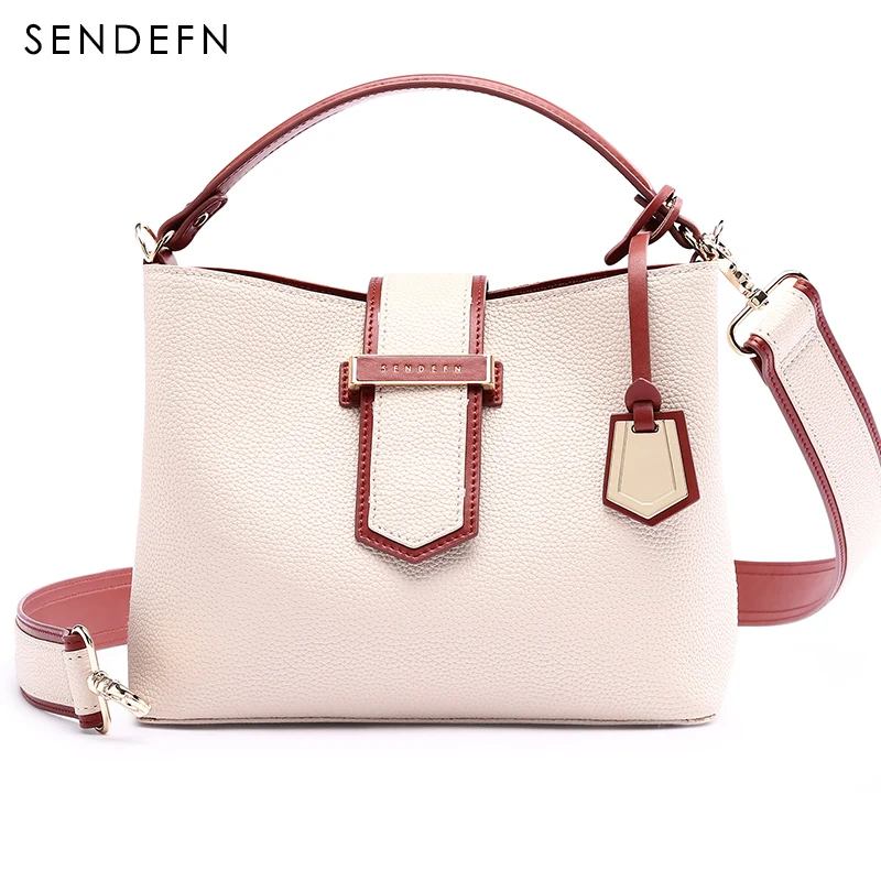 

Sendefn Luxury Handbags Women Bags Designer Women Leather Handbags Crossbody Bags For women Zipper&Hasp Phone Pocket 7215-68