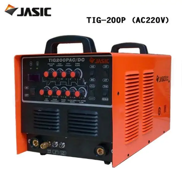 Jasic welder WSE 200P/ AC / DC pulse TIG welder and aluminum welding