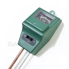 3 in 1 PH Soil Tester Water Moisture Test Light Meter for Garden Plant Flower H02