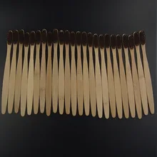 DR. PERFECT DR. PERFECT 50 шт./лот,, мягкая щетина, Экологичная деревянная бамбуковая зубная щетка