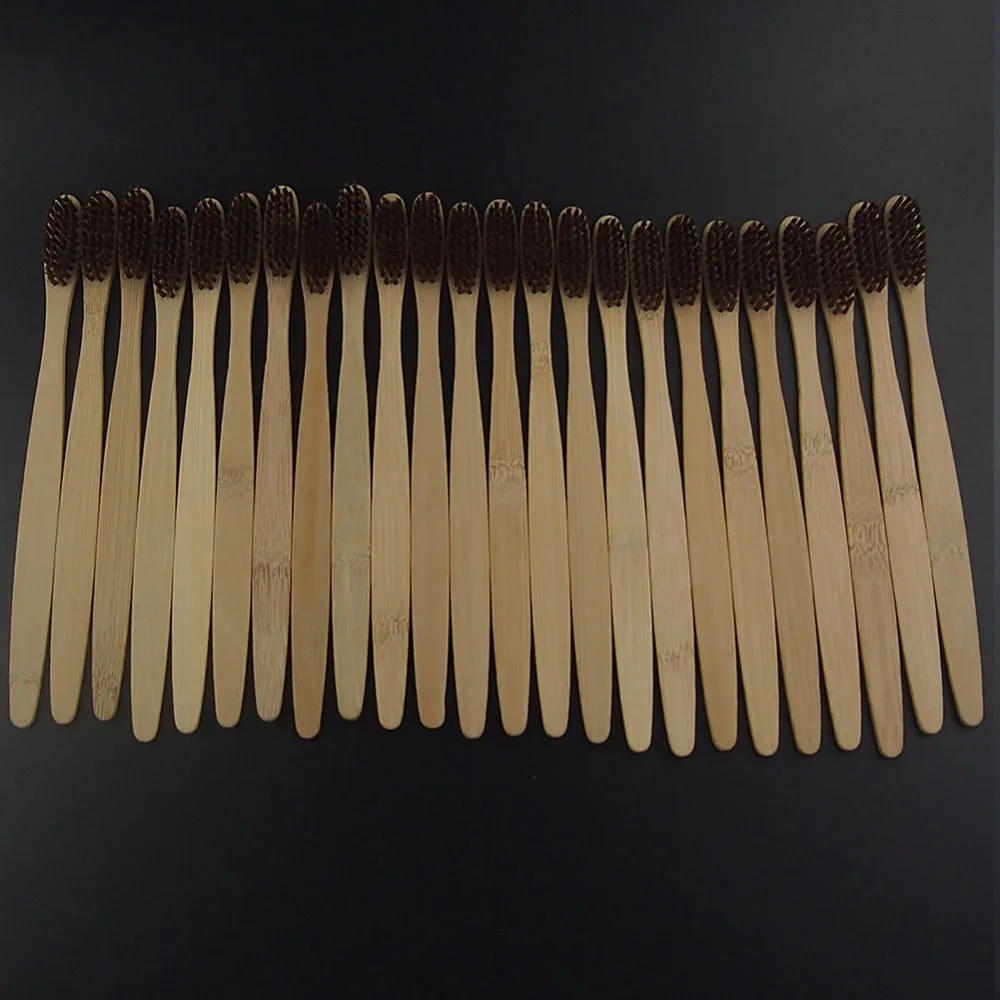 

DR.PERFECT DR.PERFECT 50 Pieces /lot Wholesale Dental Care Soft Bristle Eco friendly Wooden Bamboo Toothbrush