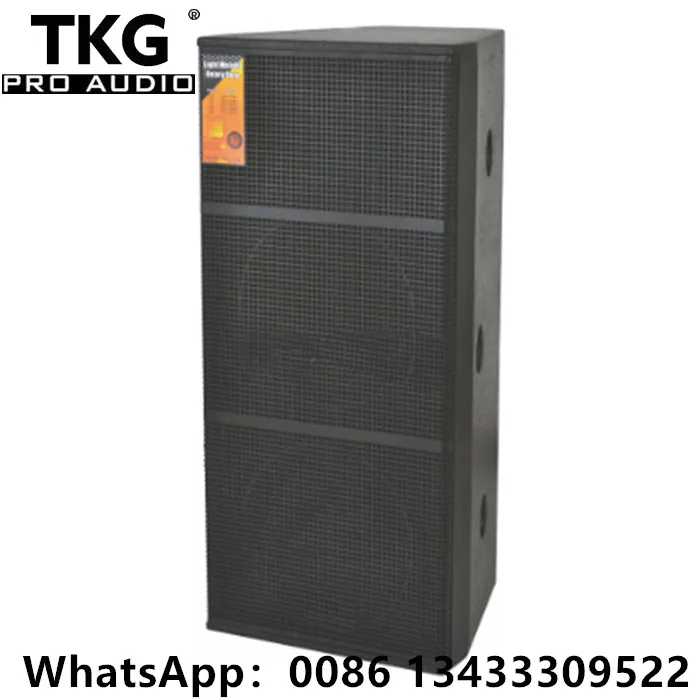 

TKG DS-215 15 inch 800 watt performance stage 2-way full range dual 15'' speaker professional audio 15 inch full range speaker