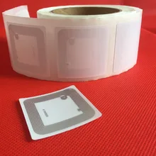 Квадратный ISO15693 Library RFID высокочастотная электронная Этикетка RFID наклейки смарт-Library метки 13.56MH