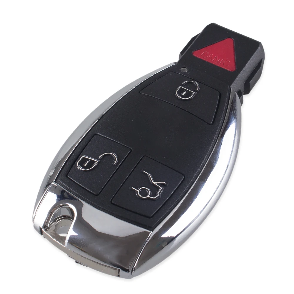 Dandkey 3 + 1/4 кнопочный брелок для Mercedes Benz W169 W203 W210 W215 W219 W906 2001 2010 IYZ3312 315 МГц вход умный