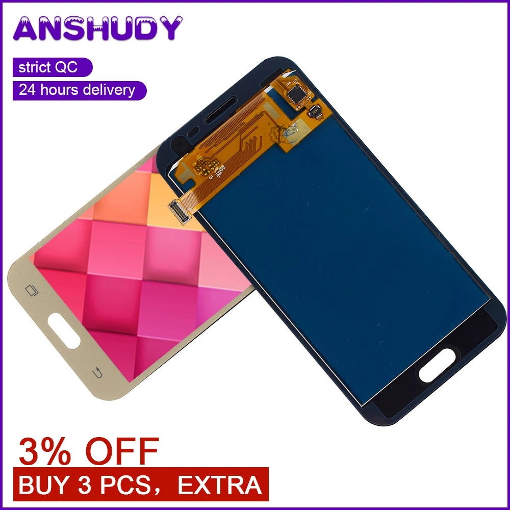 

J200F LCD For Samsung J2 Display Touch Screen Digitizer Assembly For Samsung Galaxy J2 J200 Display J200H J200Y J200F Display