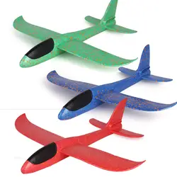 Летающие игрушки плоскости epp пена модель аэроплана 48 см ручной запуск бросали планер летающих планерный самолет игрушка Детская Открытый