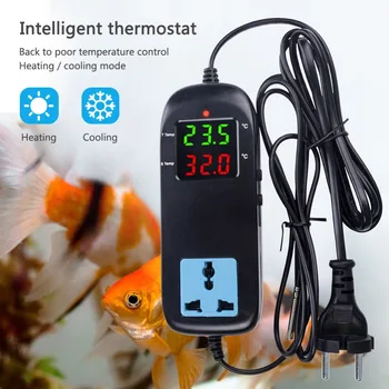 

Digital display socket thermostat Aquaculture thermostat Electronic thermostat