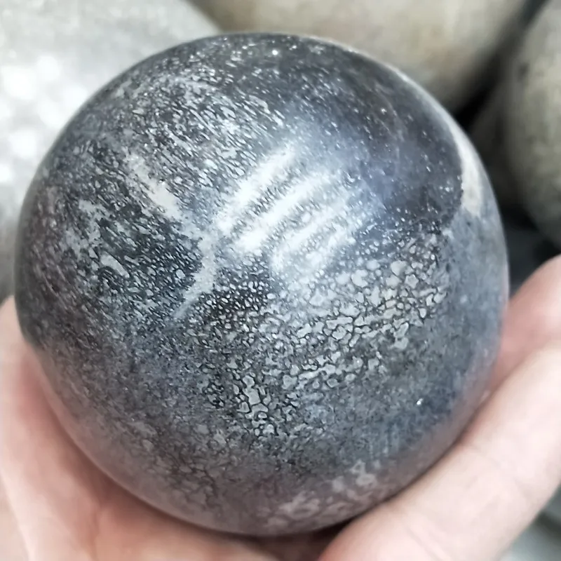 

45-70mm Natural dinosaur bone fossil sphere dragon bone specimen Globe Ball Rock stones and Mineral Reiki Healing Home decor