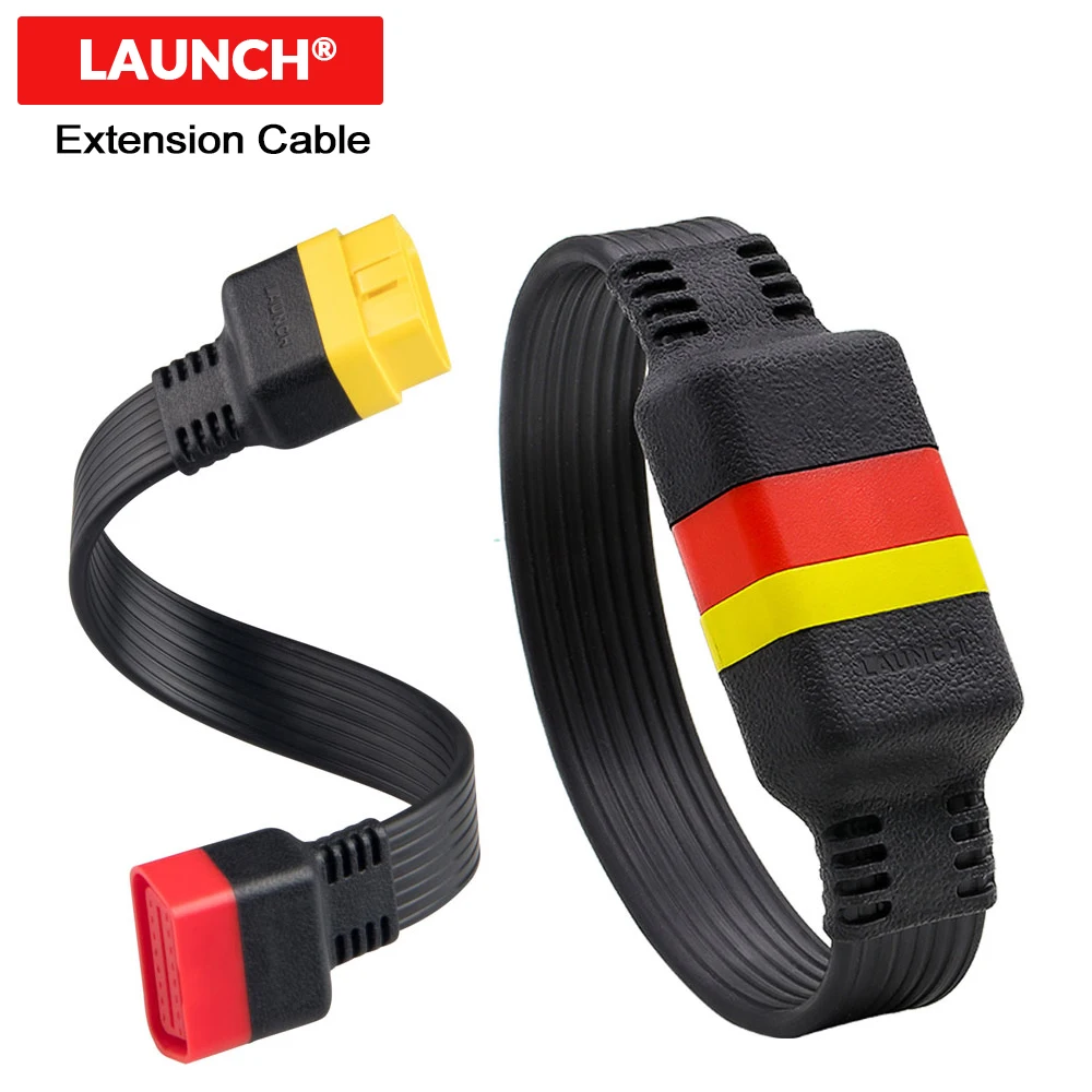 

Launch OBD Extension Cable for X431 V/V+/PRO/PRO 3/Easydiag 3.0/Mdiag/Golo Main OBD2 Extended Connector 16Pin male to Female