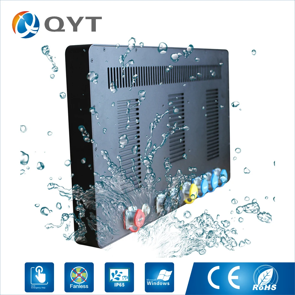 

Pc Industrial 21.5 inch Intel 3855U 1.6GHz ip65 Resolution 1920*1080 Waterproof PPC Functional Fanless oem Rugged Tablet pc