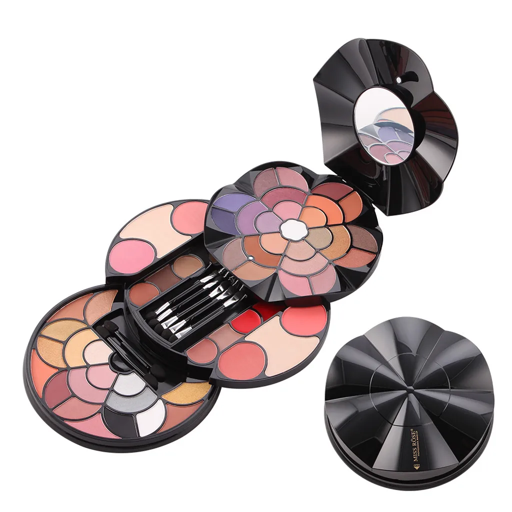 

57 Coloured Petals Eye Shadow The New Palette Waterproof Long Lasting Tint Sexy Large Shiny Tablets Eyebrow Makeup Tools #Zer