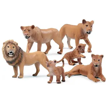 

RCtown Simulate Wild Animal Lion Shape Modeling Toy for Kids Home Room Decor