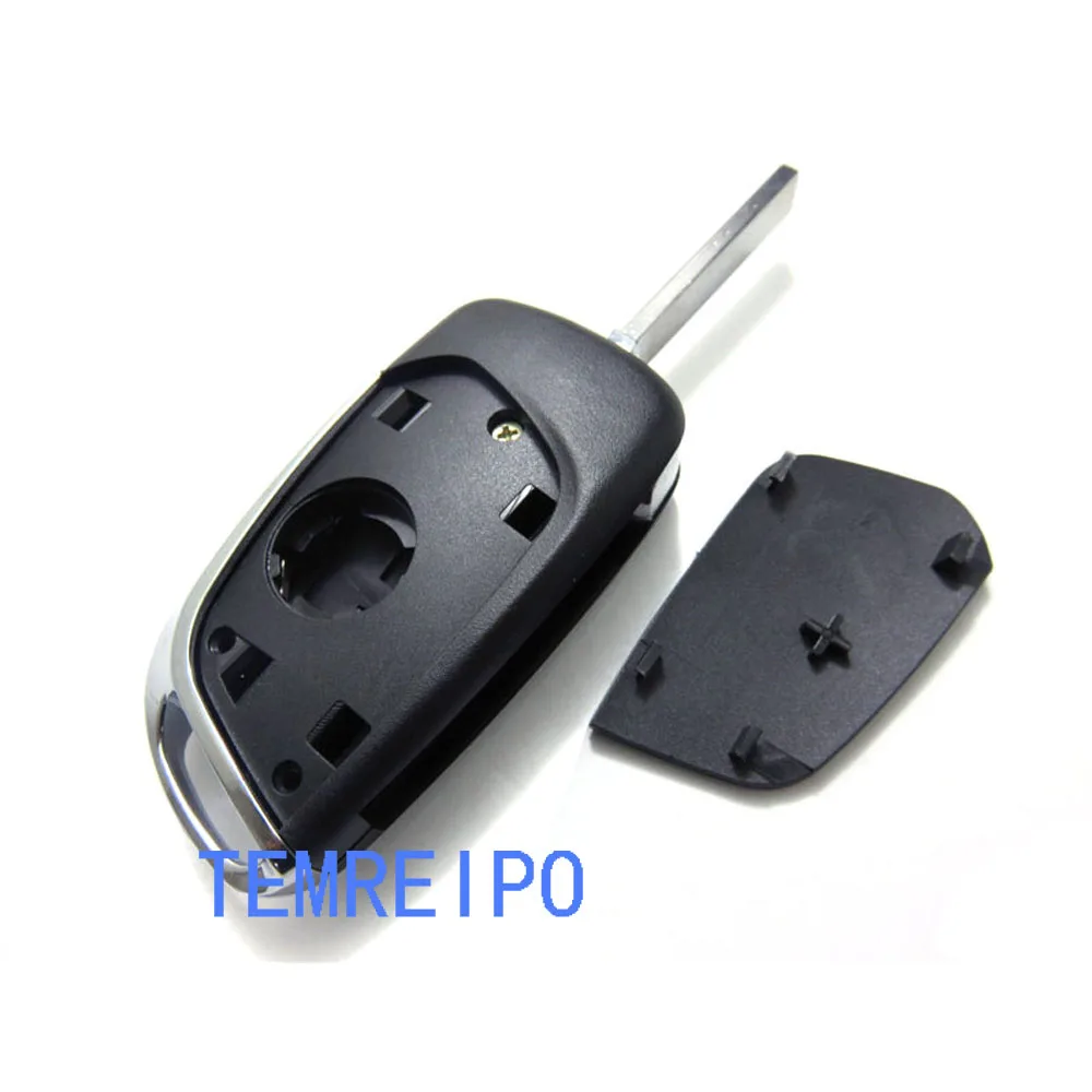 3 кнопки без ключа для peugeot 207 407 406 307 308 SW 408 107 чехол с откидной крышкой
