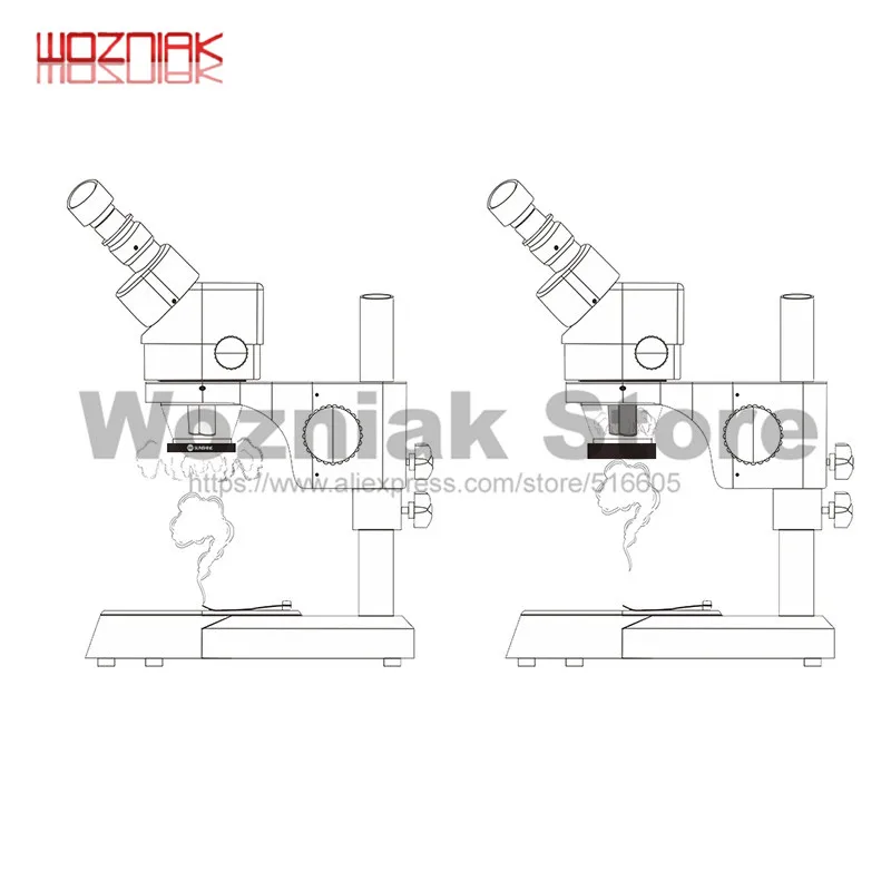 WOZNIAK SS-033C Microscope light source Ring light
