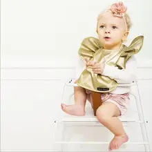 New Pattern The Baby Wave Tyrant Gold Pocket Pocket Bib Bib Hard Waterproof Slobber ATRK0062