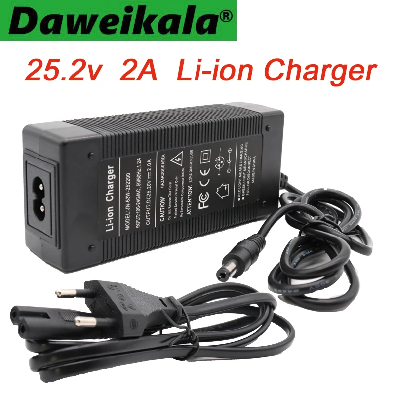 High quality 25.2V 2A battery pack charger Electric vehicles dedicated charger 24V 2A Polymer