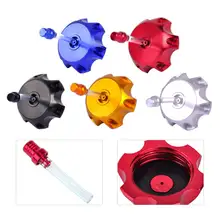 beler New Aluminum Gas Fuel Tank Cap Cover 48.5mm Vent Valve Breather fit for Honda XR50 CRF50 Chinese Pit Dirt Bike Quad ATV
