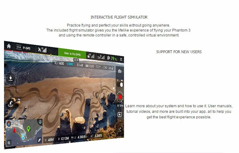 DJI Phantom 3 Professional Advance Standard Drone RTF GPS System With 4K HD Camera FPV Drones Phantom 3 RC Helicopter