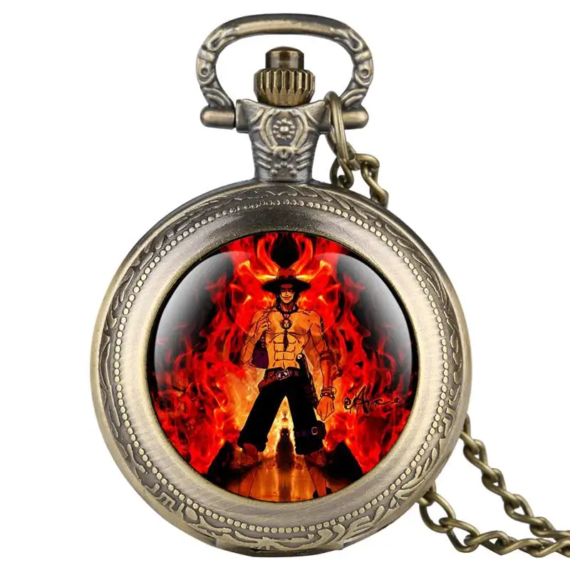 Крутые кварцевые карманные часы для мужчин винтажные Fob женские часы с necklace ем Подвесные часы подарки для детей мальчиков - Цвет: 4