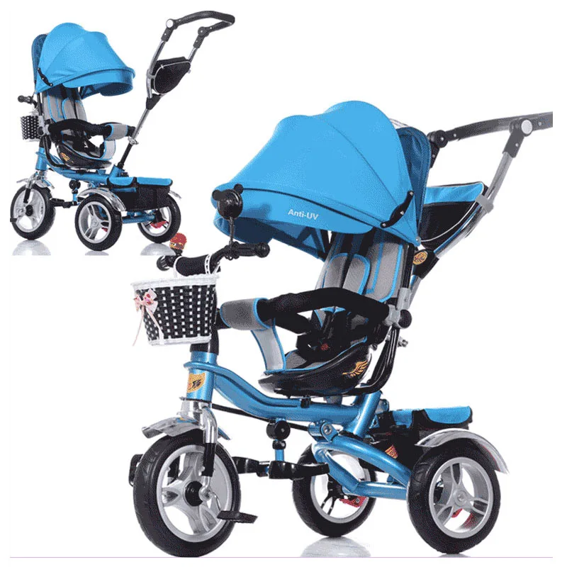 Swivel Seat Baby Tricycle Bike Children Bicycle Stroller