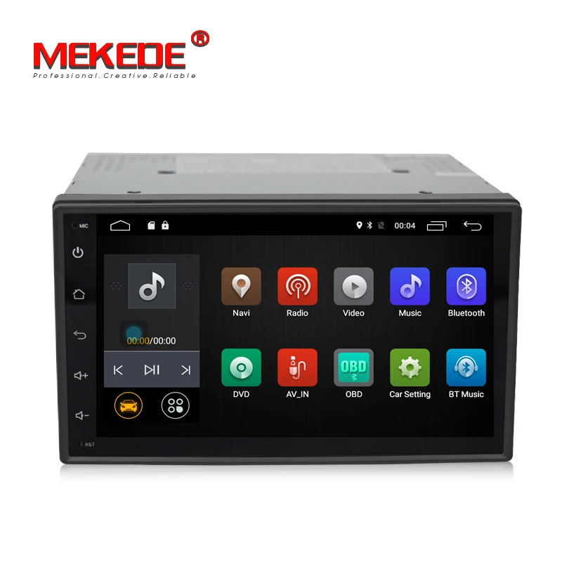 

4 Core Android 7.1 2G RAM 16GB ROM 4G LTE SIM Network Car GPS multimedia 2 din Universal car Radio player no dvd free shipping