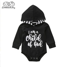 Emmaaby/детская одежда из хлопка; комбинезон с капюшоном и длинными рукавами для новорожденных мальчиков и девочек; комбинезон; теплая одежда; Oen-piece