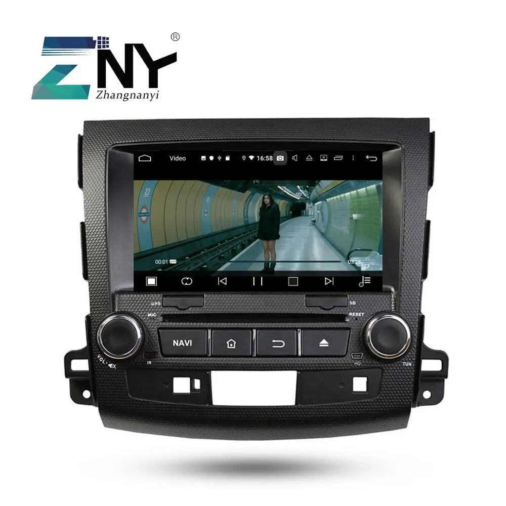 Flash Deal 8" IPS Android 9.0 Car DVD For Mitsubishi Outlander Peugeot 4007 Citroen C-Crosser 2007+ Radio DSP GPS Navigation Backup Camera 2