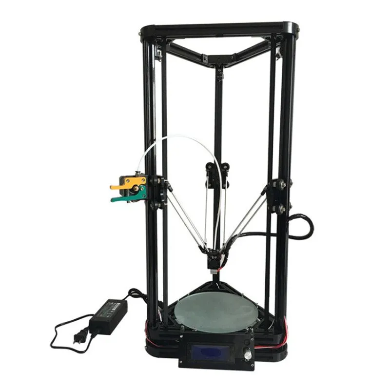 مزيج بيع-newst تصميم HE3D K200 دلتا 3d مجموعة الطابعة-دعم متعددة المواد مضيفا HE3D DIY ماسحة كيت