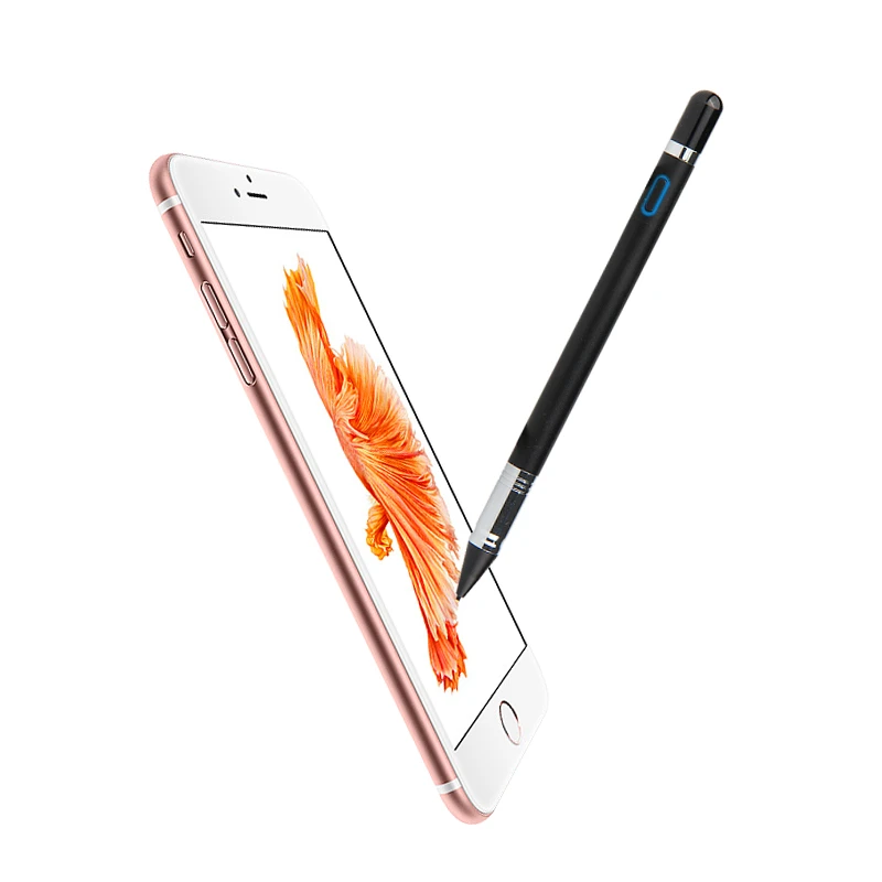 Aktive Stift Kapazitiven Touchscreen Für iPhone 11 Pro Max X XS max XR 8 7  6 s 6 s plus 5S SE 5C handy Stift Stylus NIB 1,35mm|Handy-Stift| -  AliExpress