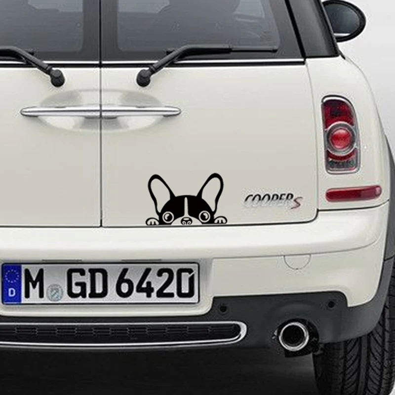 Наклейка на автомобильное окно кузов собаки дверные наклейки чехол для BMW Mini Cooper