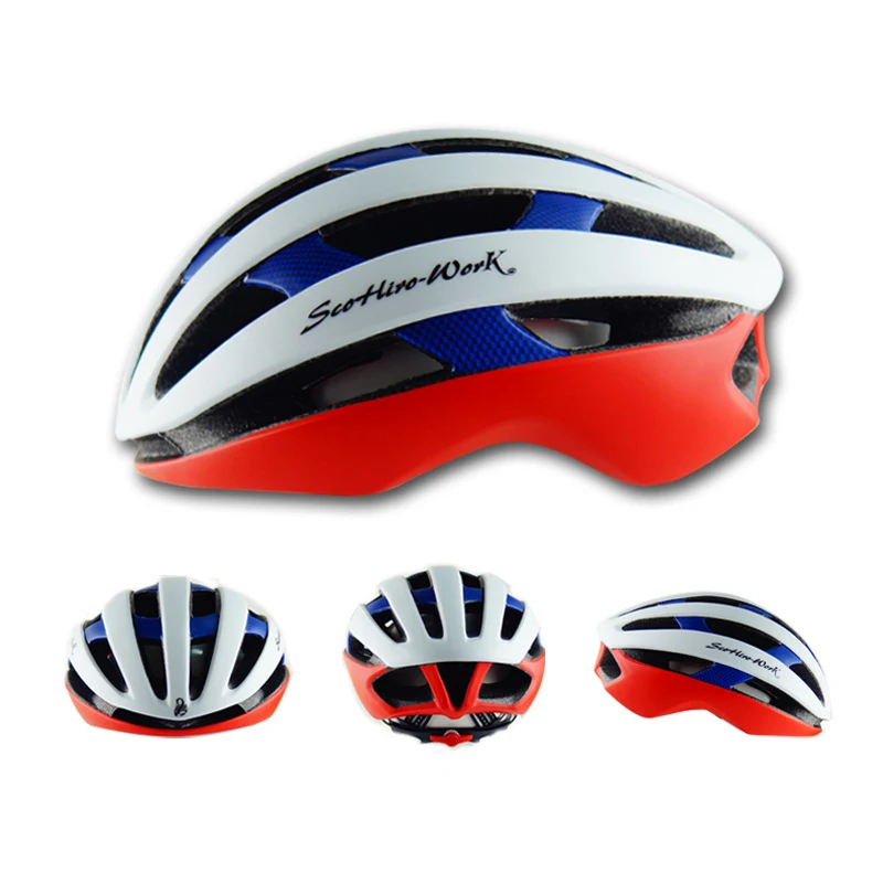 

new235g Integrated Cycling Bicycle helmet UltraLight bike protective Helmet Road MTB mountain Bike Cascos Ciclismo PC+EPS 5color