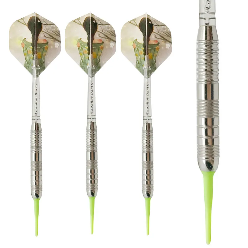 3pcs/best quality 17g soft dart game with red/green drum PET flying toy darts for indoor and outdoor entertainment