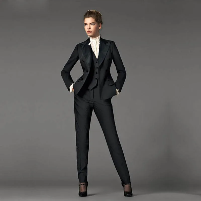 163        99        Customized popular ladies suit ladies Slim temperament suit two-piece suit (jacket + pants) women's business formal wear