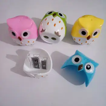 

100PCS Kawaii Owl Pencil Sharpener Cutter Knife Promotional Gift Stationery