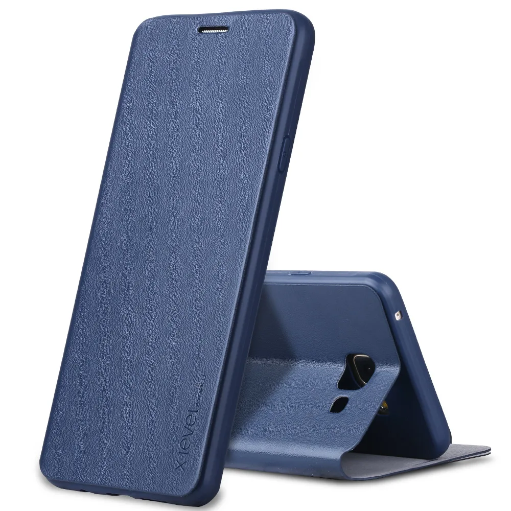 X-Level FIB Luxury PU Leather Flip Cover for Samsung Galaxy A3 A5 A7 2017 A510 A310 A710 2016 Bussi