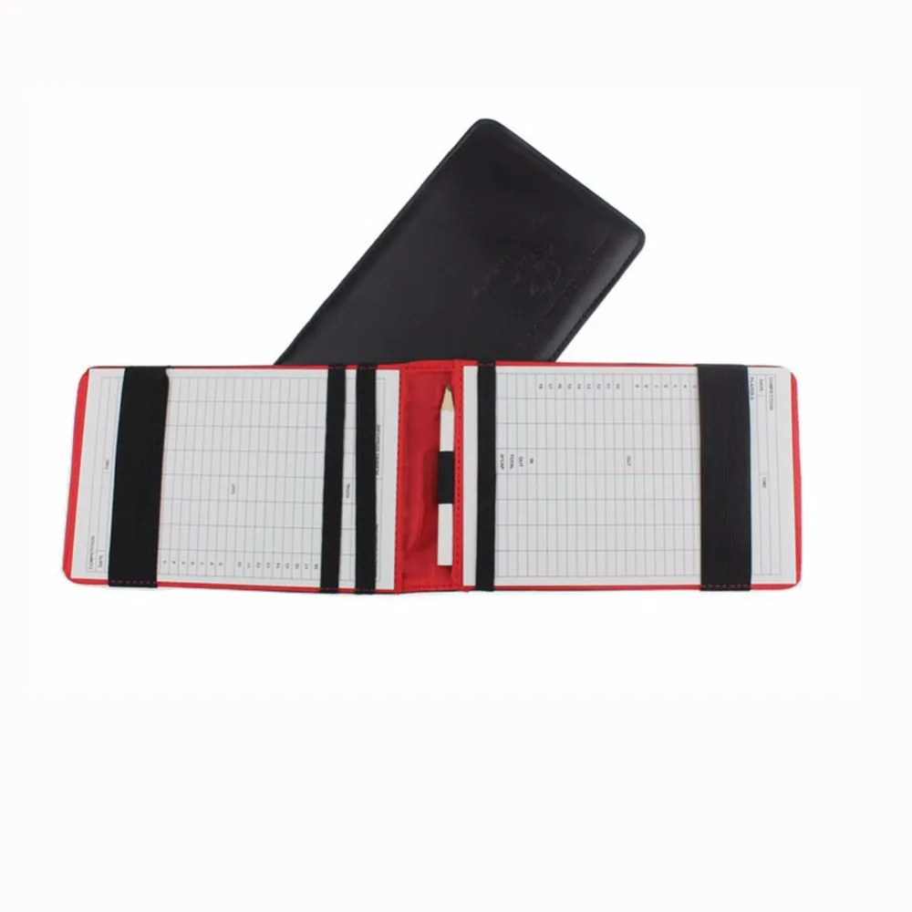 Custom Logo 2015 most Popular Golf Score Card Holder Easy Carry Golf Gifts for friend wholesale 