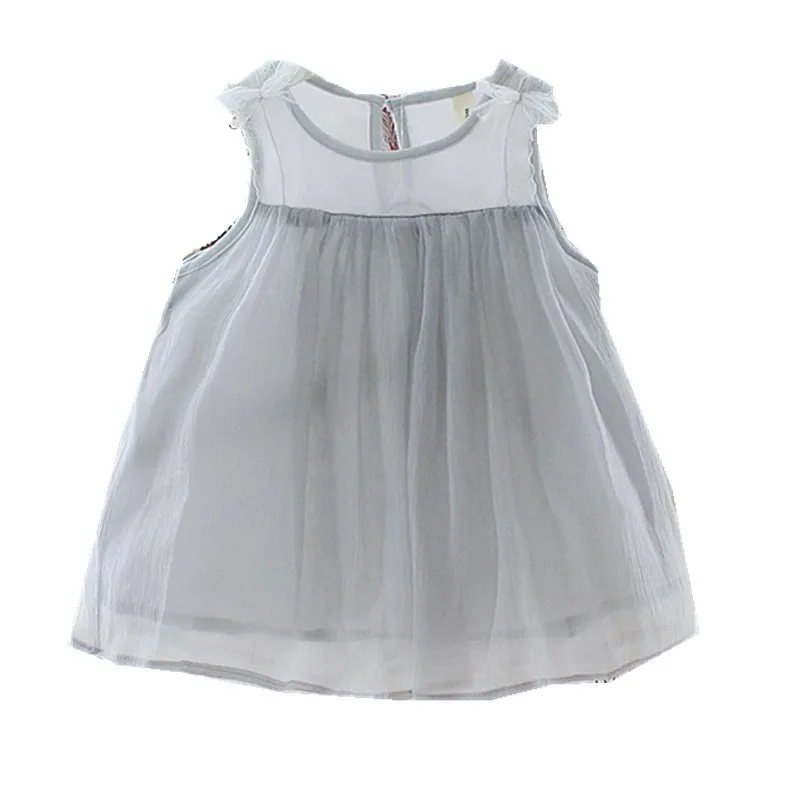 Vestido infantil распродажа Новые платья без рукавов для девочек детская продукция Хан издание знаменитости Trill платье принцессы
