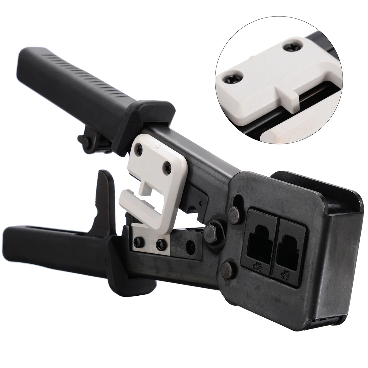 

New Crimper Cat5e Cat6 Connector Crimping Tool End Pass Through RJ11/12 EZ-RJ45 Tool Steel Network Hand Crimper Tools