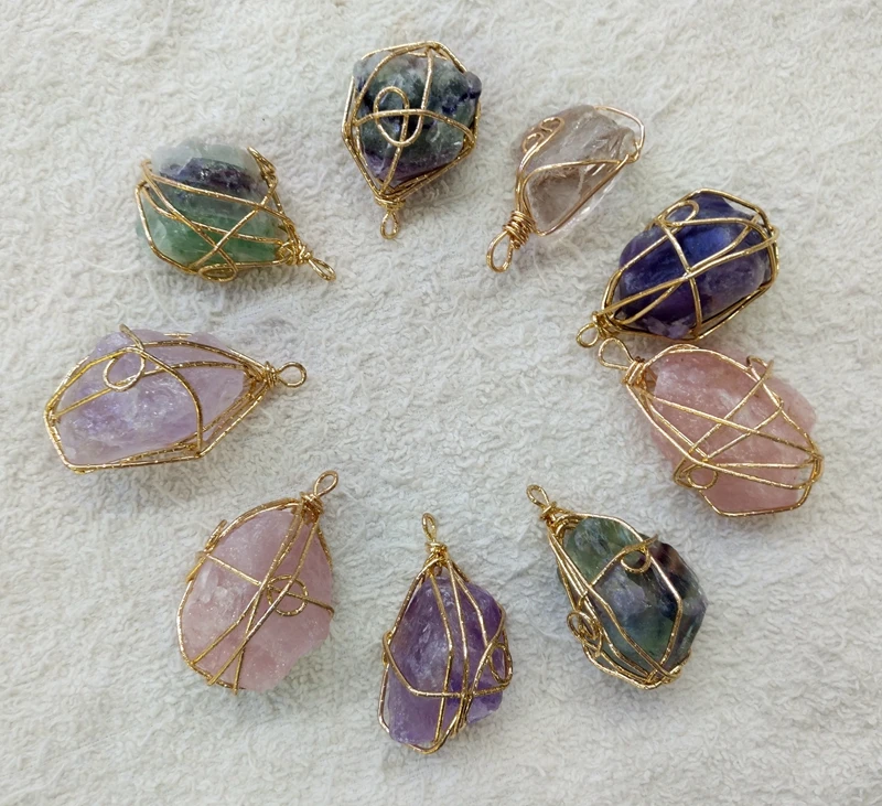 Buy Wholesale Multi Color Rough Raw Quartz Crystal